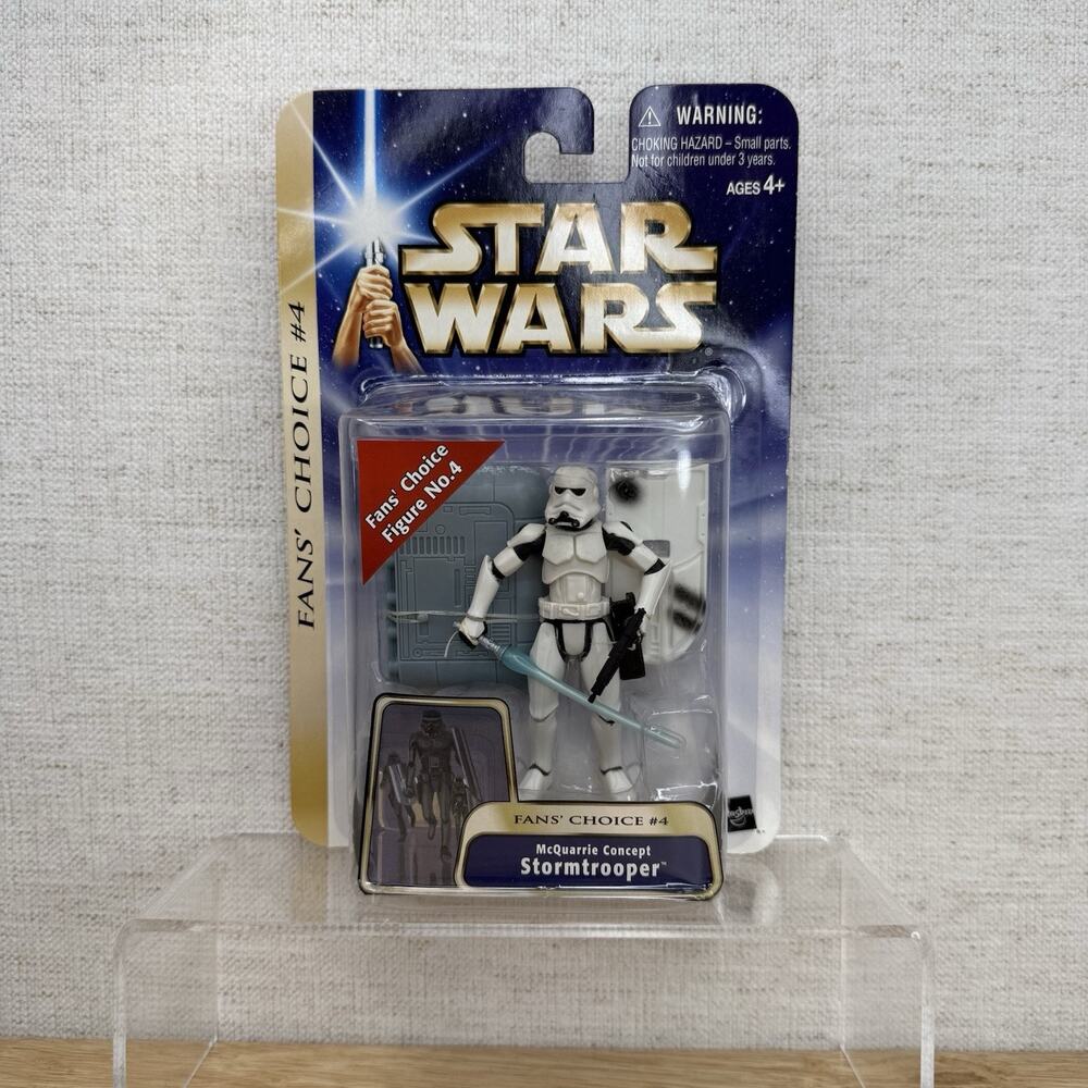 McQuarrie Concept Stormtrooper Star Wars Fan's Choice 4 Hasbro Action Figure NEW